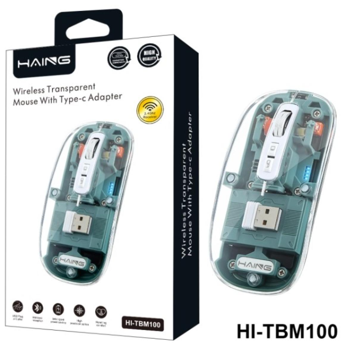 HAING HI-TBM100 Bluetooth & Wireless 2.4G Mouse HAING HI-TBM100 Bluetooth & Wireless 2.4G Mouse